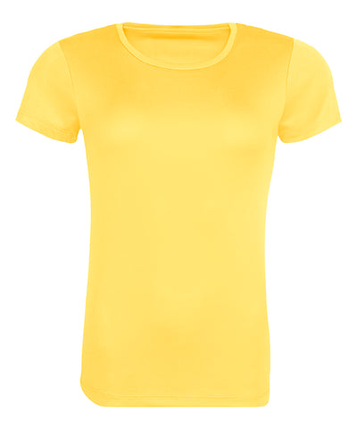 Womens recycled cool T | sun yellow