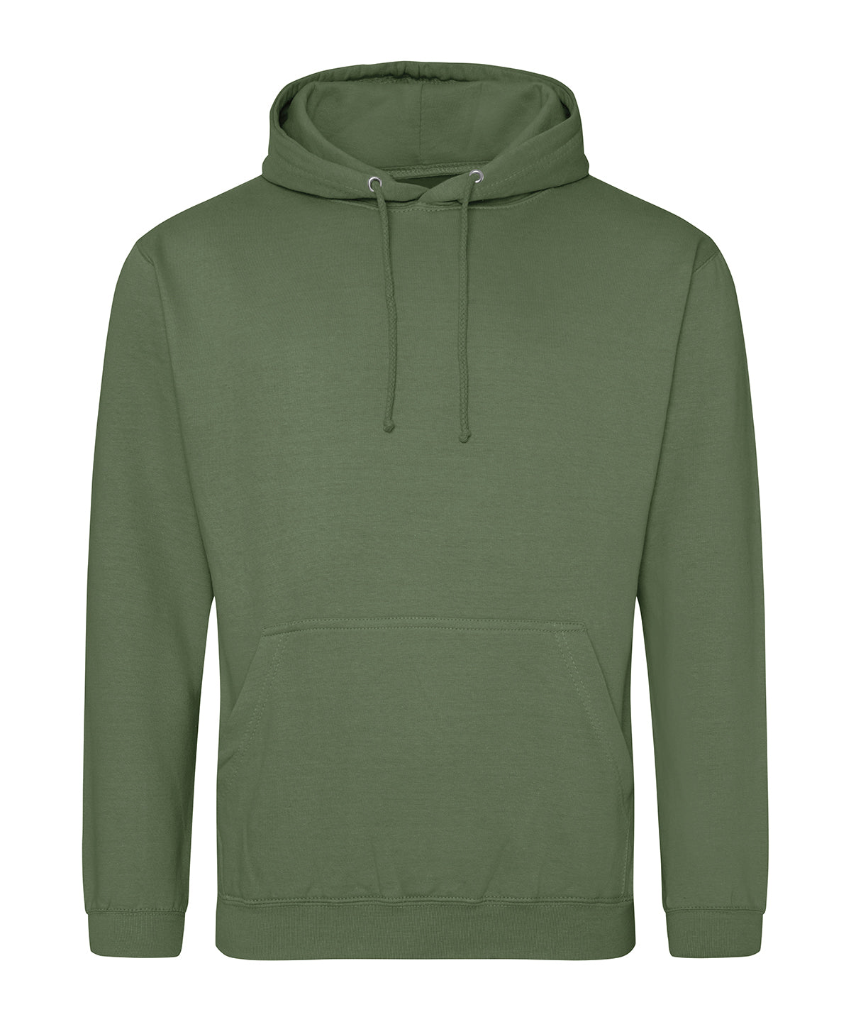College hoodie | earthy green