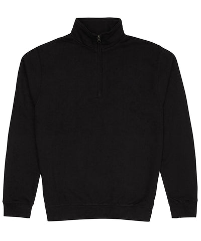 Sophomore  zip sweatshirt | deep black