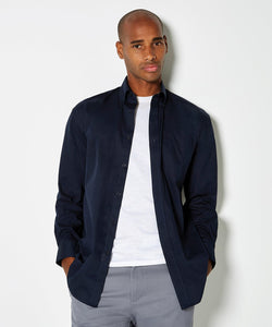 Corporate Oxford shirt long-sleeved (classic fit) | Black