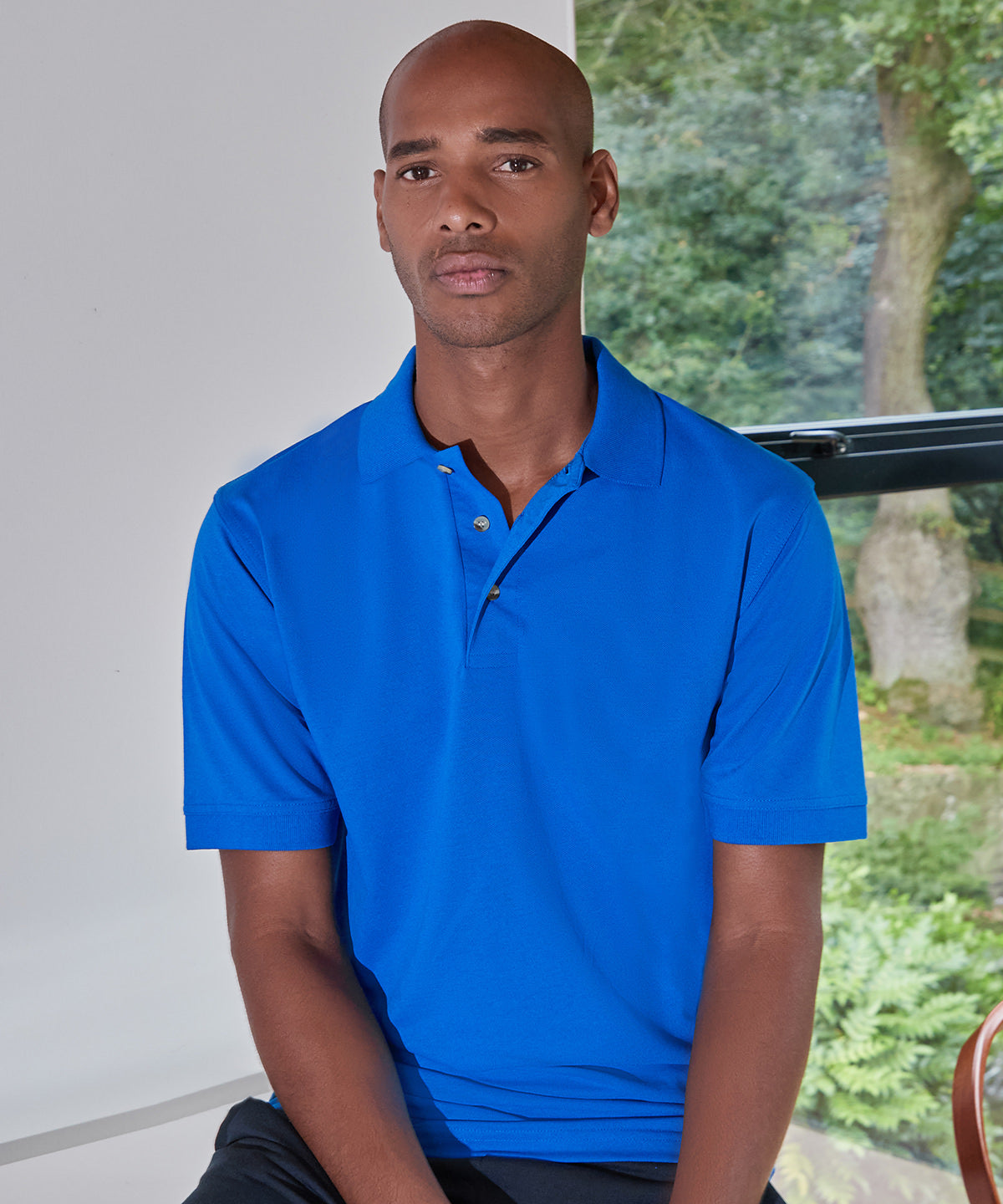Workwear polo with Superwash® 60C (classic fit) | black