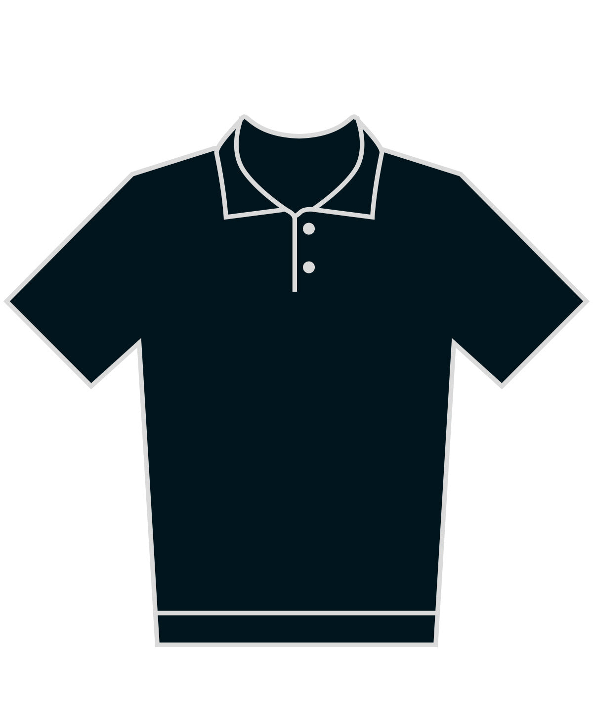 Regular fit recycled Superwash® 60C polo | black