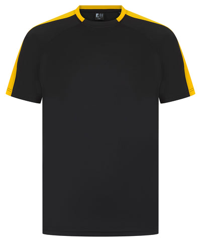 Unisex team t-shirt | black/gold