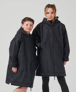 Kids all-weather robe | black