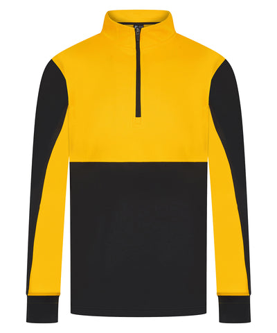 -Tracksuit top | black/gold