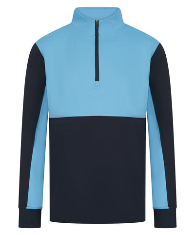 -Tracksuit top | navy/sky