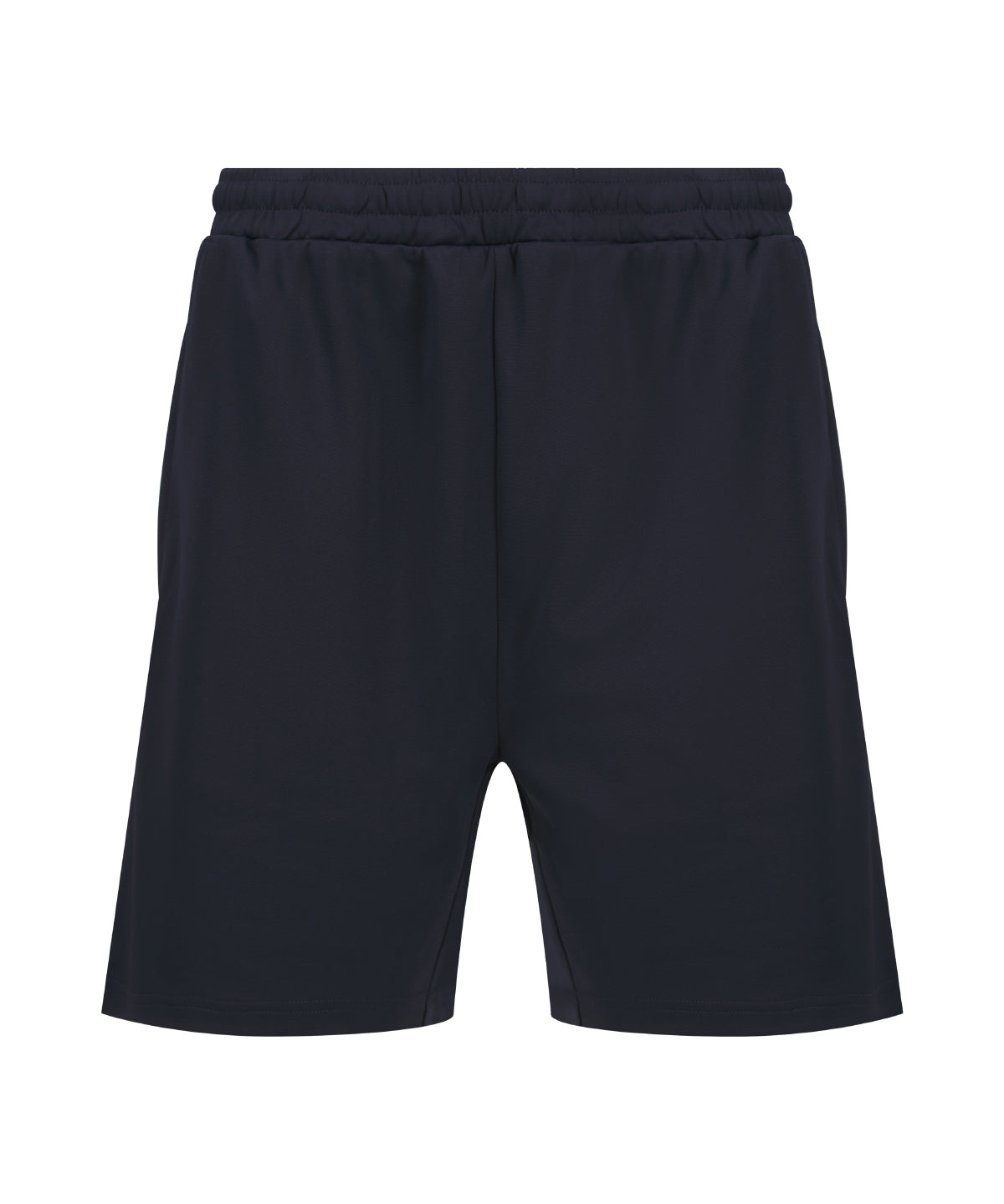 Kids knitted shorts with zip pockets | navy