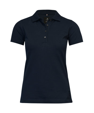 Womens Harvard classic  stretch deluxe polo | dark navy
