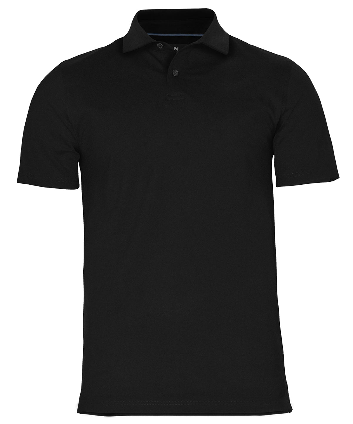 Princeton - Stretch deluxe cutaway polo | black
