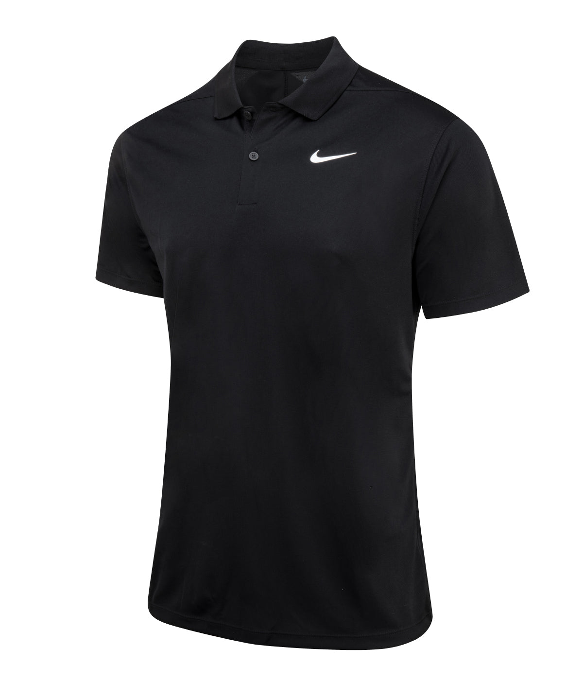 Nike Dri-FIT victory solid polo | black/white