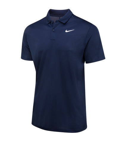 Nike Dri-FIT victory solid polo | obsidian/white