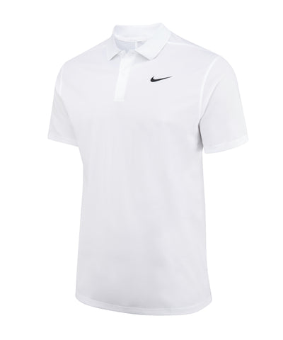 Nike Dri-FIT victory solid polo | white/black