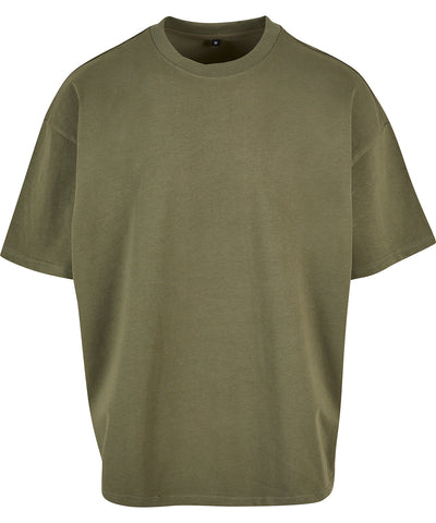 Heavy Jersey oversized tee | olive