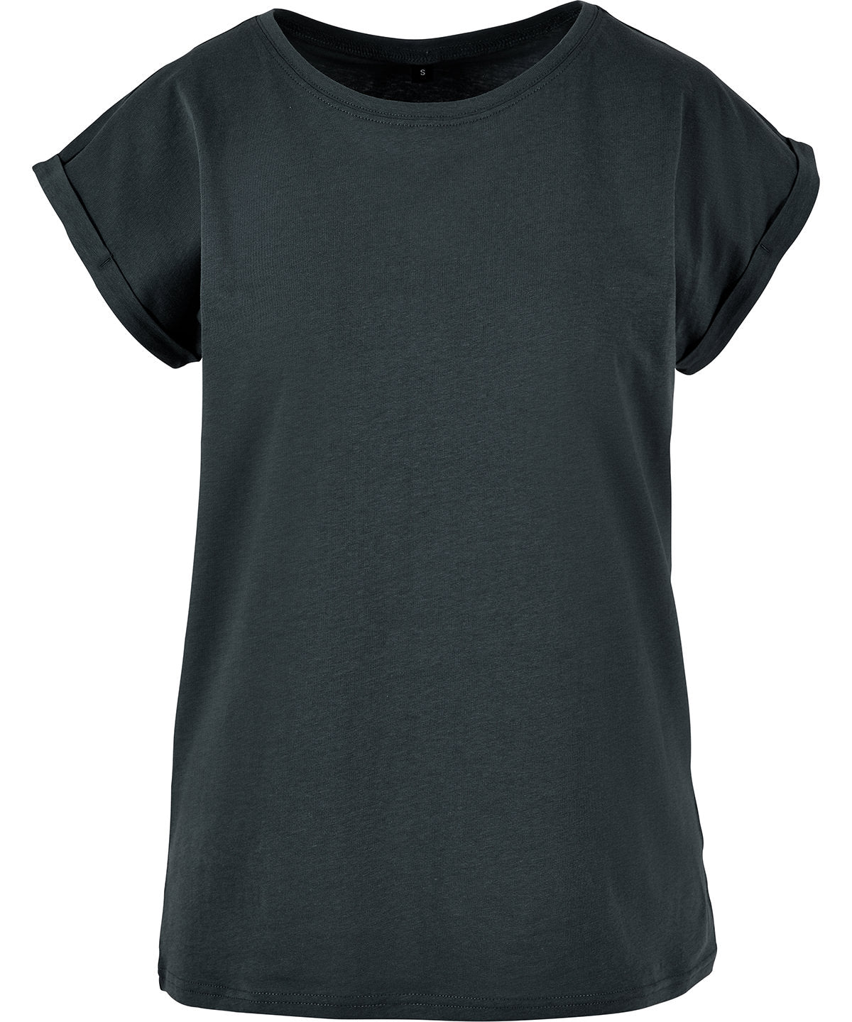 Womens regular extended shoulder tee | magnet