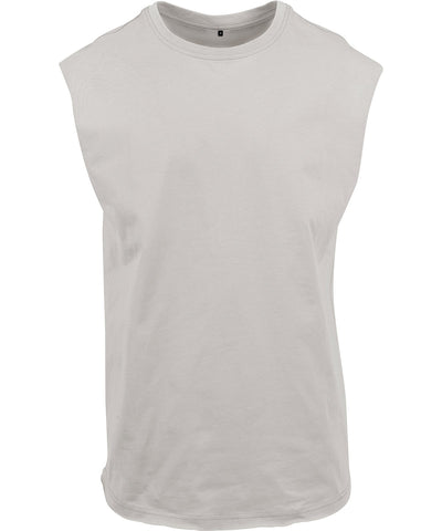 Sleeveless tee | light asphalt