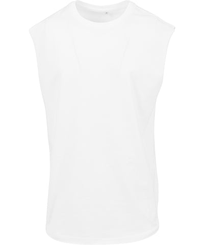 Sleeveless tee | white