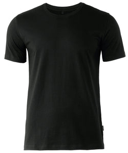 Orlando  soft round neck t-shirt | black