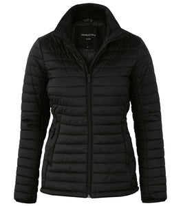 Womens Olympia  comfortable puffer jacket | black