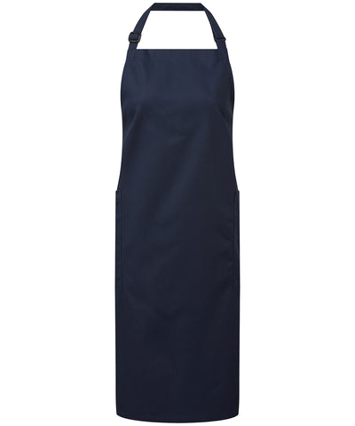 Recycled Polyester  Organic Cotton Apron | navy