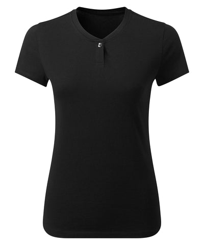 Womens Cotton RichComis Tee | black