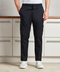 Chefs essential cargo pocket trousers | black