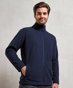 Recyclight full-zip microfleece | black