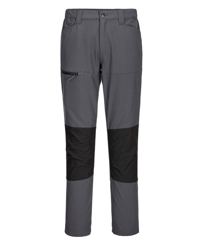 WX2 stretch work trousers (CD886) slim fit | metal grey