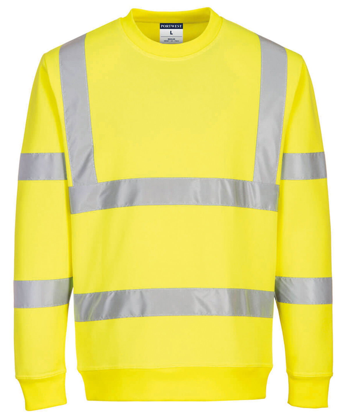 Eco Hi-vis sweatshirt (EC13) | yellow