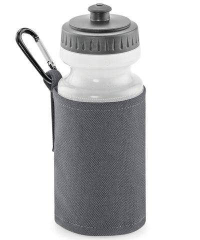 Water bottle and holder | graphite grey