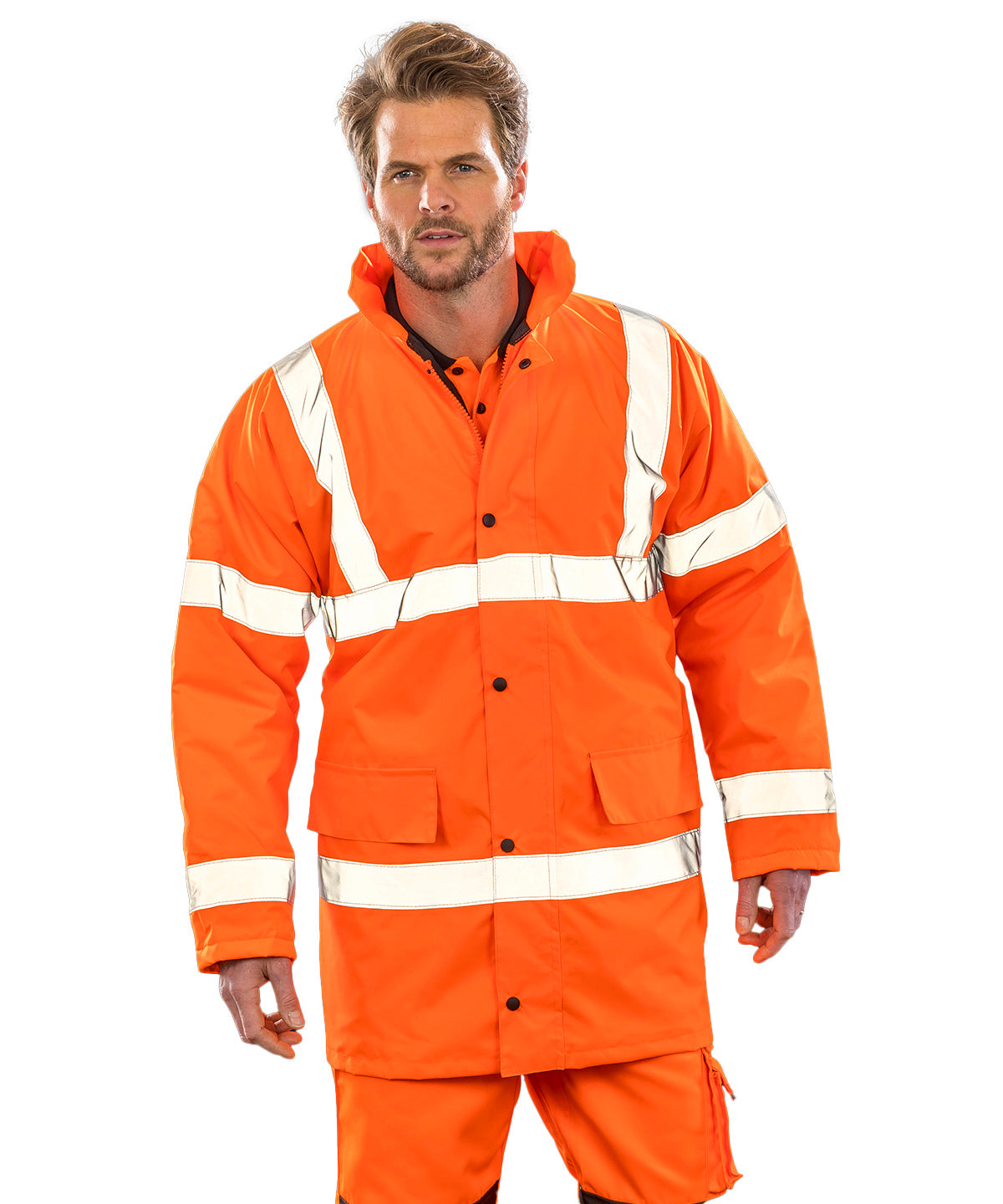 Core safety high-viz coat | orange