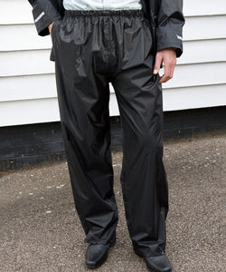 Core rain trousers | black