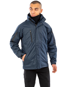 3-in-1 journey jacket with softshell inner | black/black