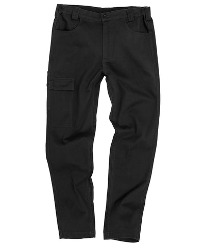 Super-stretch slim chino | black