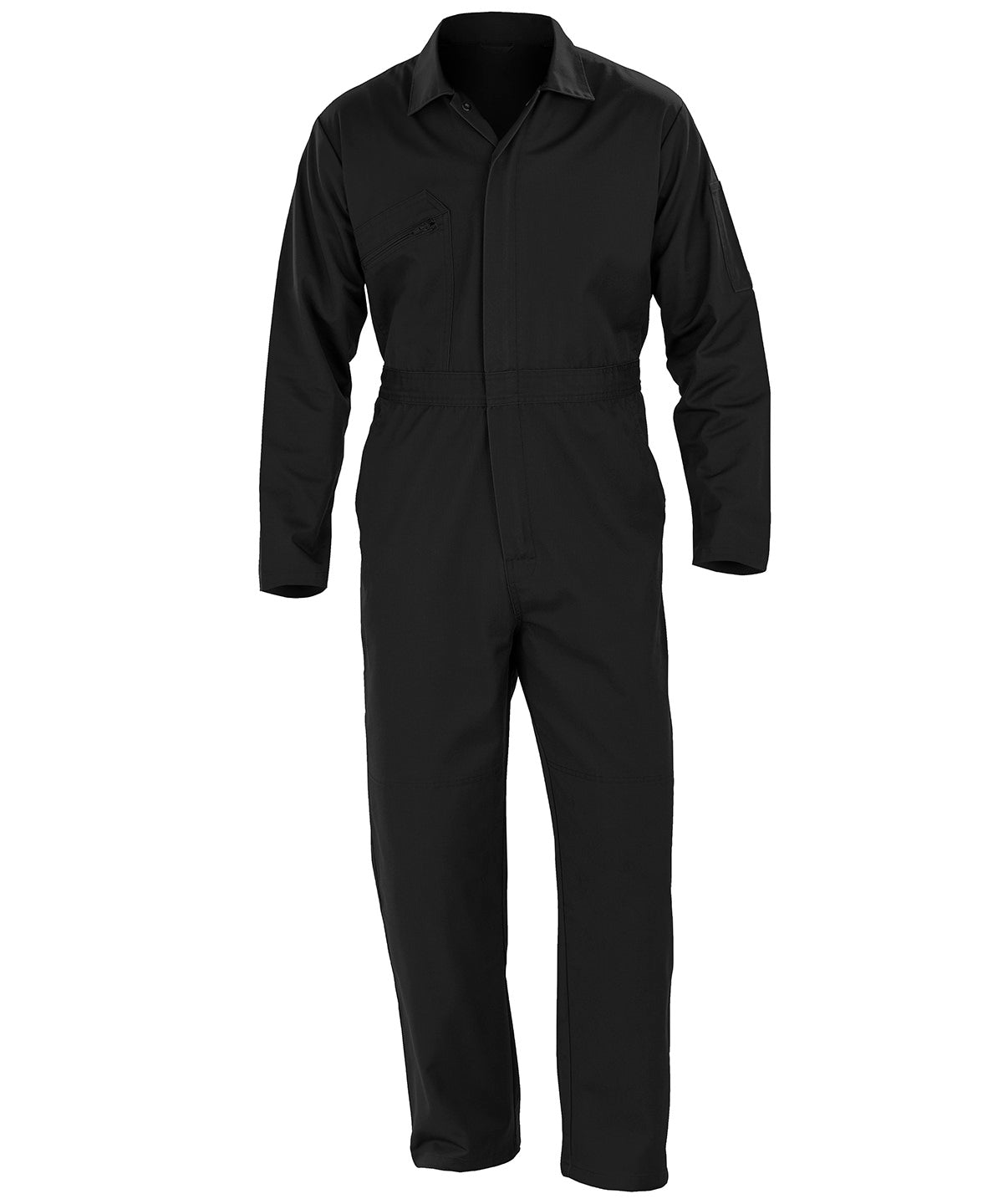 Recycled action overalls | black
