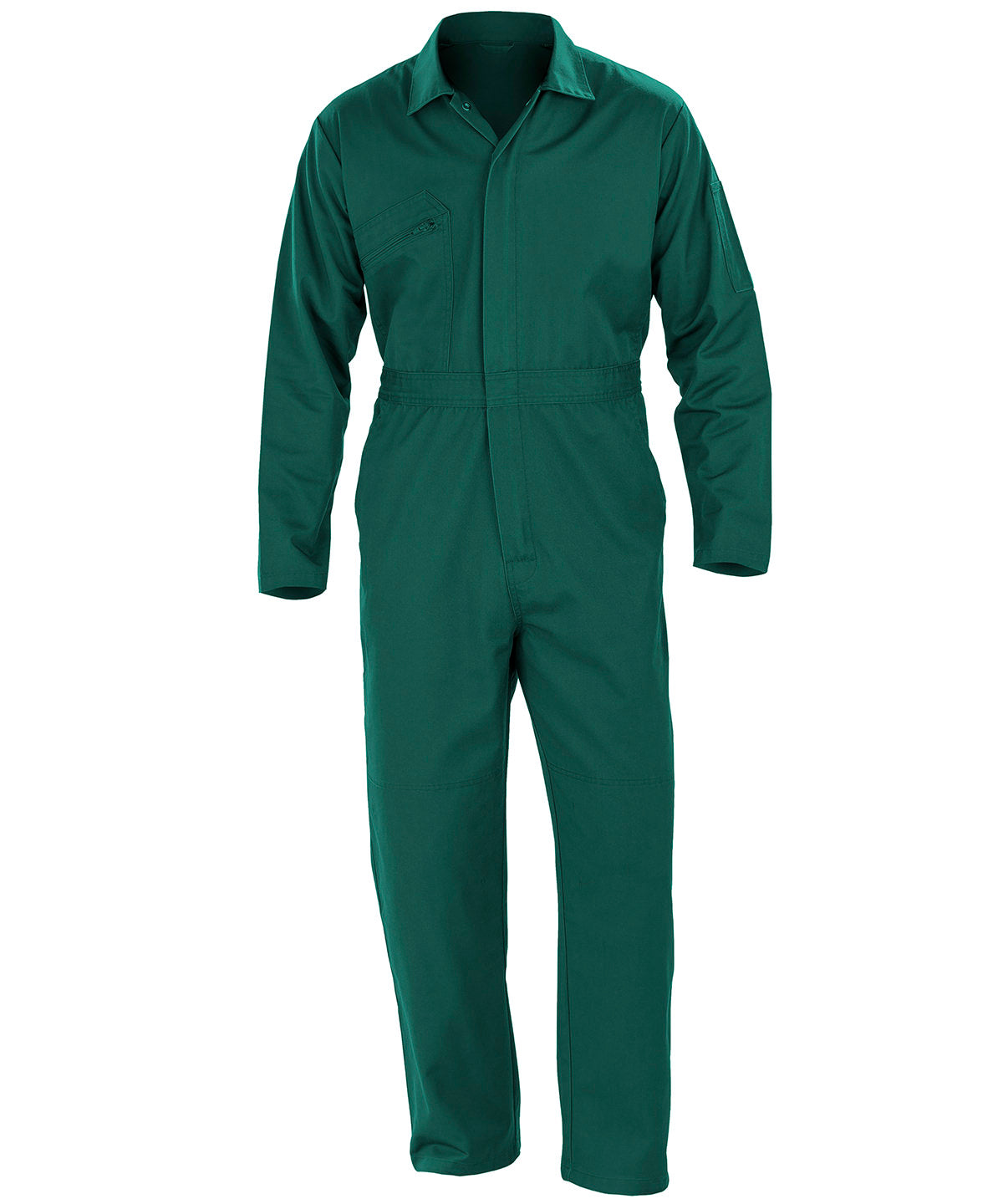 Recycled action overalls | bottle green