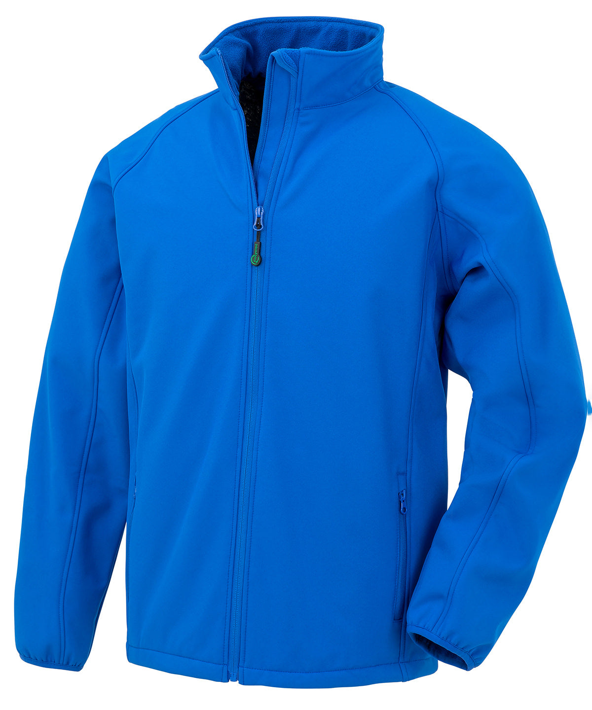 Recycled 2-layer printable junior softshell | royal