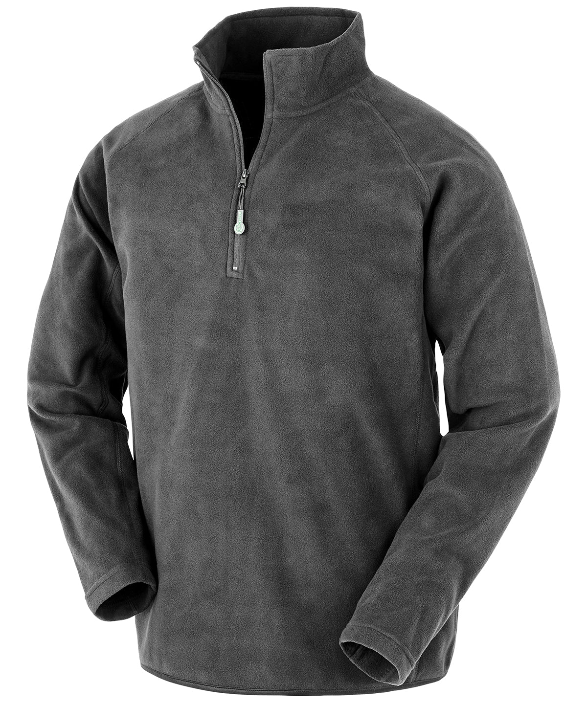 Recycled microfleece top | grey