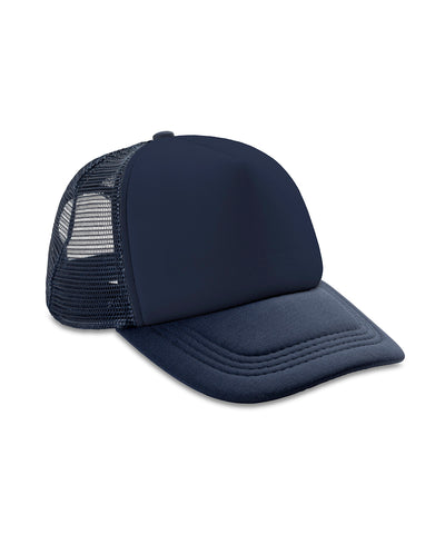 Core Detroit  mesh truckers cap | navy/navy