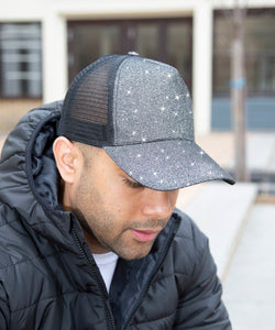 Core New York sparkle cap | black