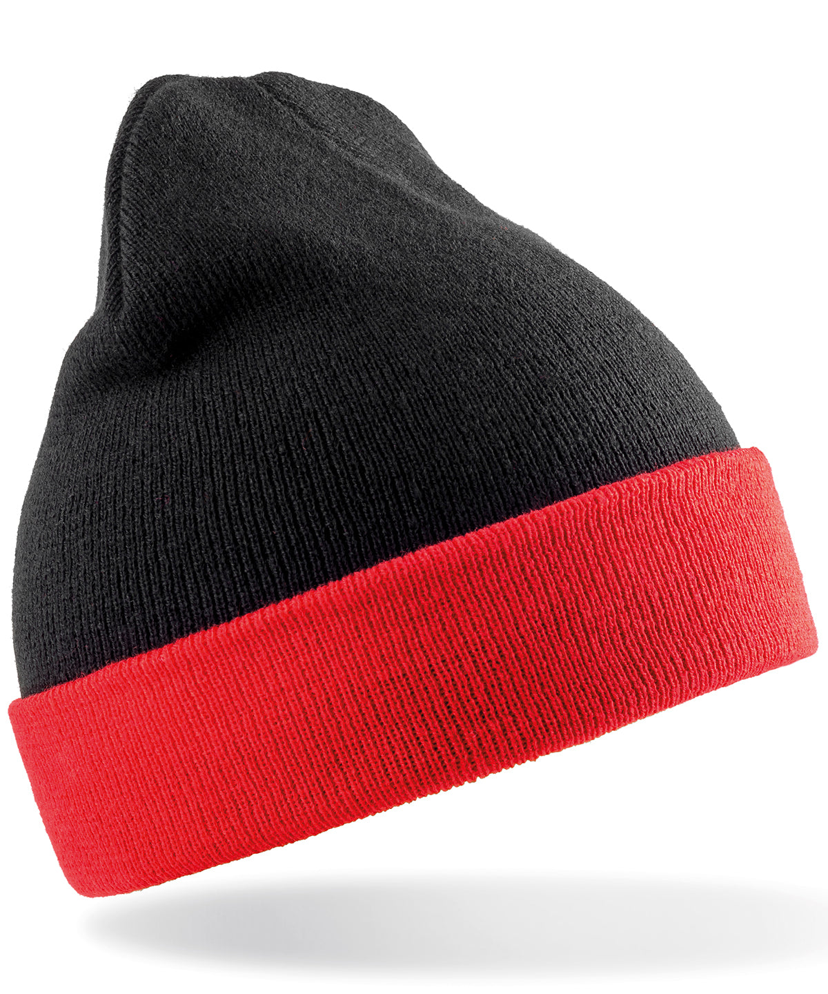Recycled compass beanie | black/red