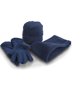 Polartherm fleece accessory set | black