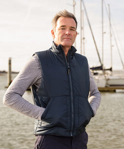 Fleece-lined bodywarmer | black