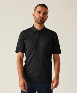 Honestly made recycled polo | black