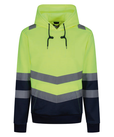Pro hi-vis overhead hoodie | yellow