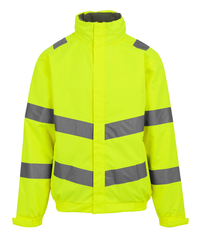 Hi-vis Pro contract Dover jacket | yellow