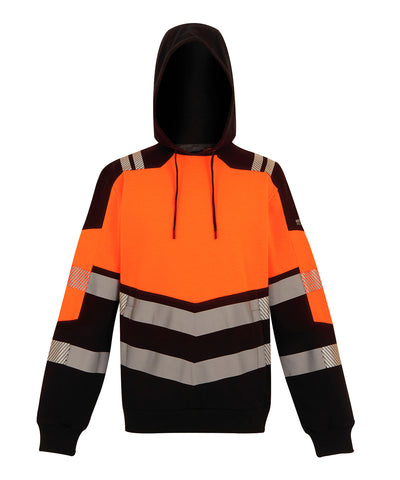Hi-Vis X-Pro Hoodie (Class 2) | black/orange