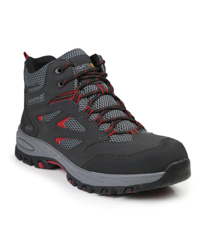 Mudstone SBP safety hiker boot | Ash/Rio Red