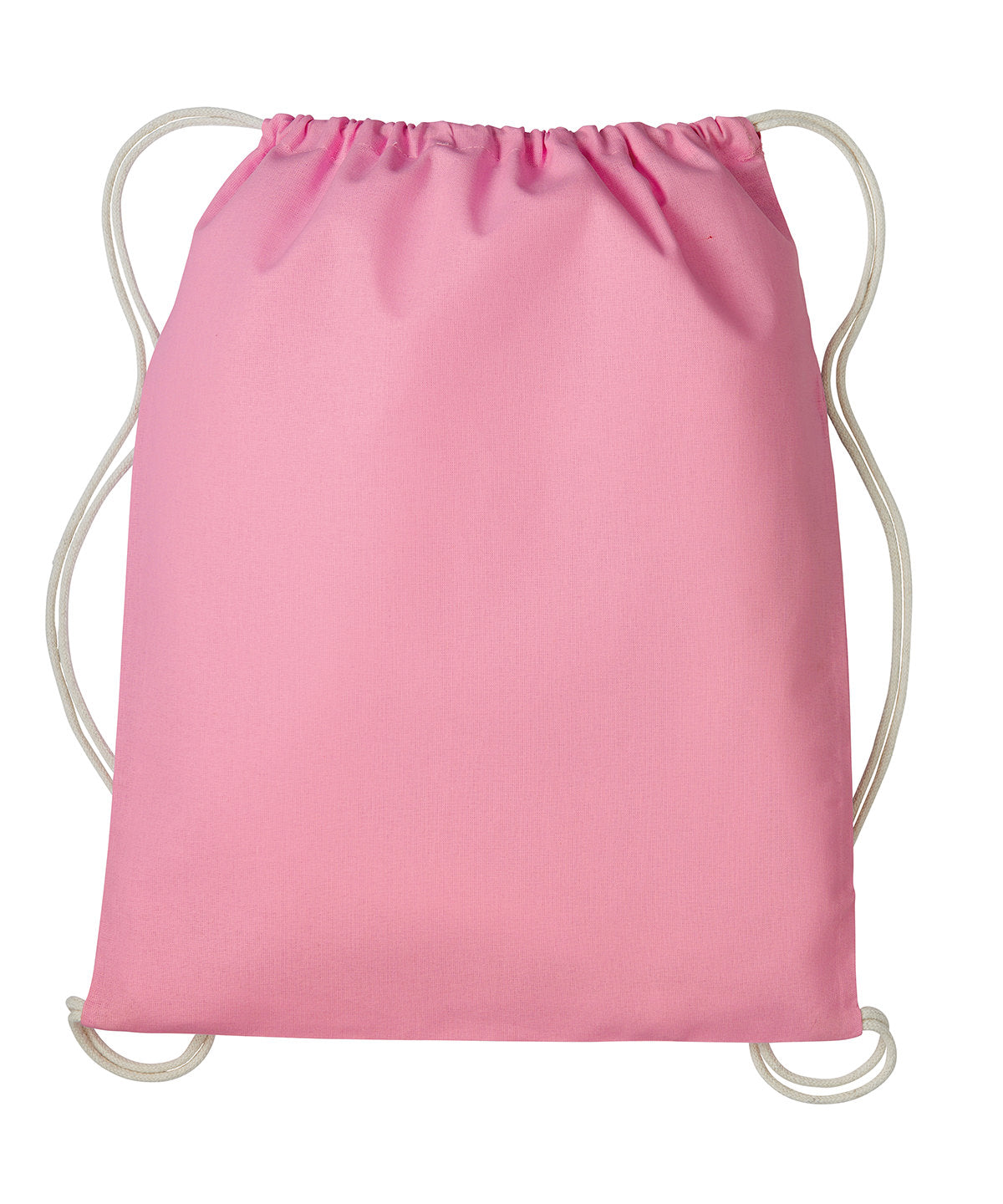 Gymsac with cords | pastel pink/natural