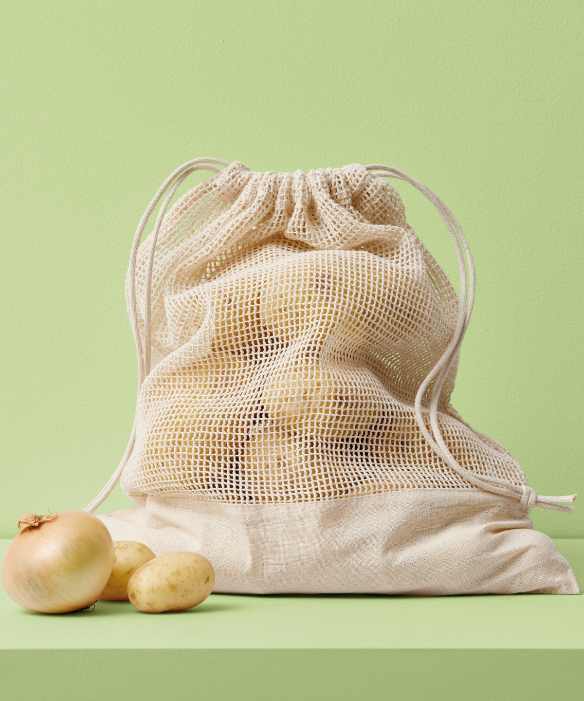 Cotton mesh bag | natural