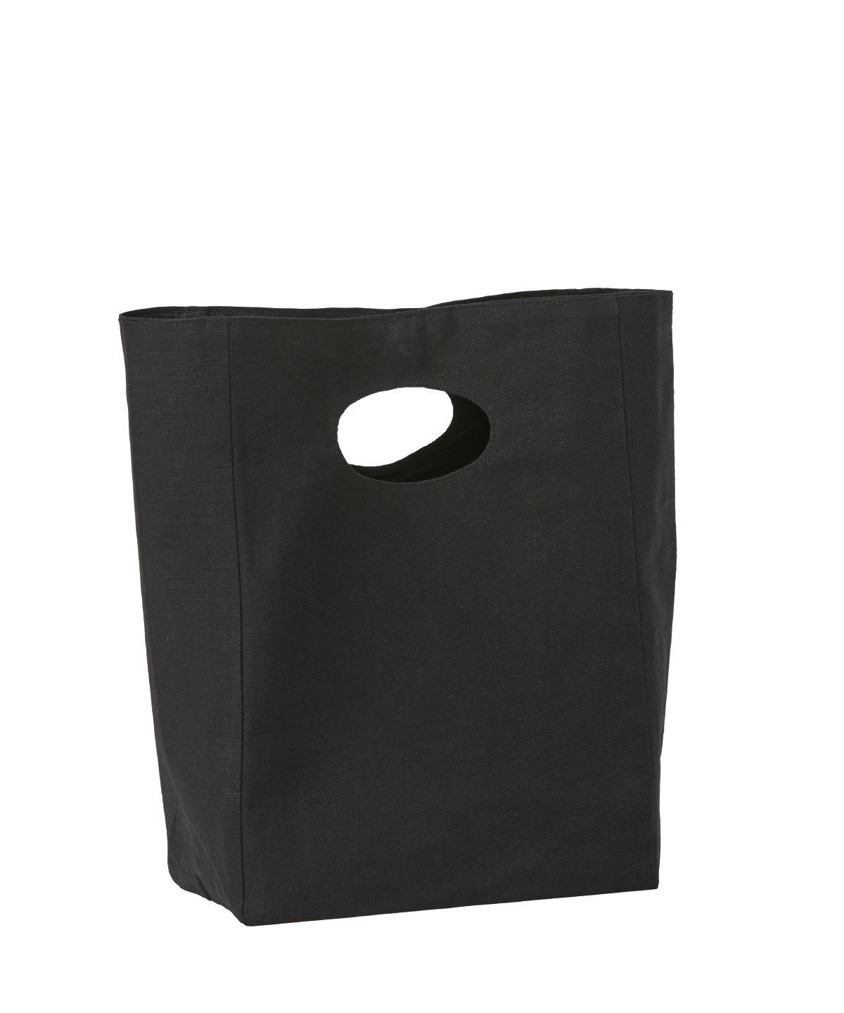 Recycled premium canvas lunch bag | black